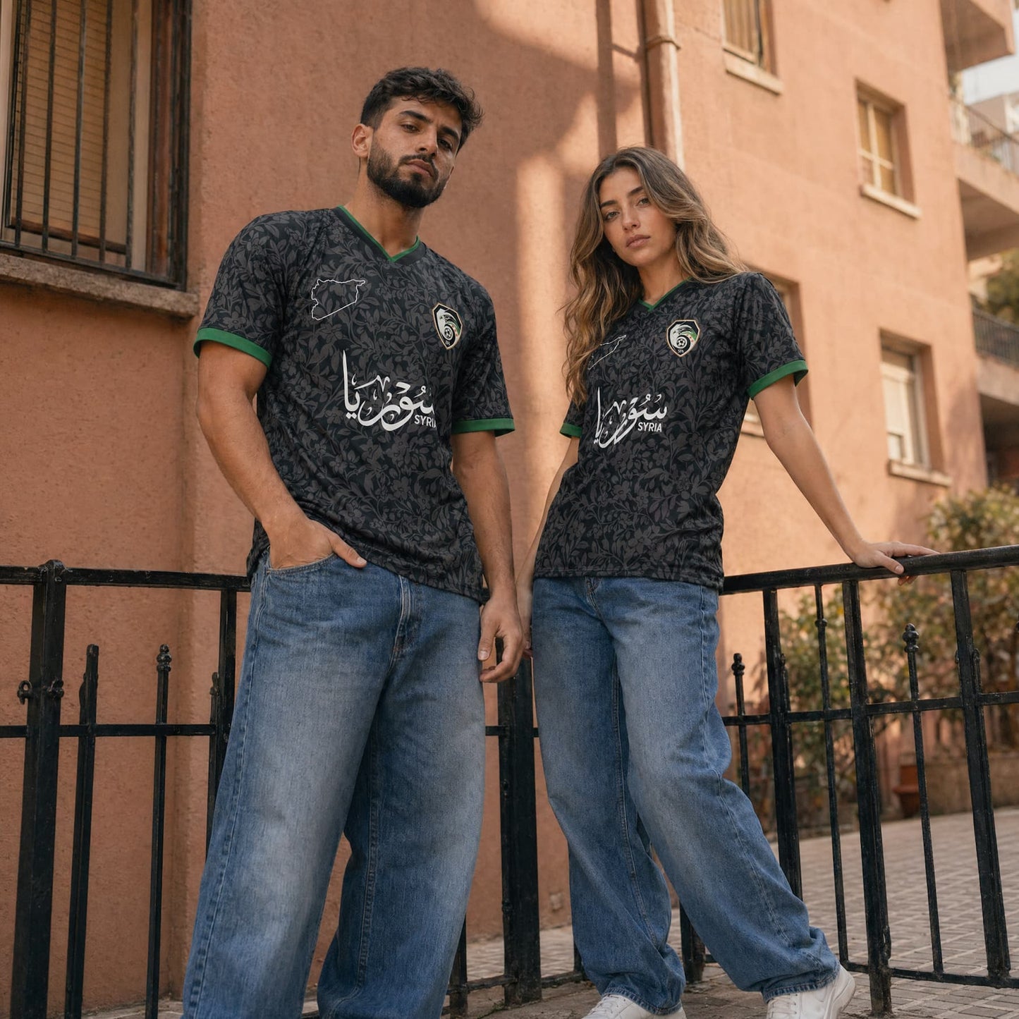 Syria Jersey - Jasmine Black